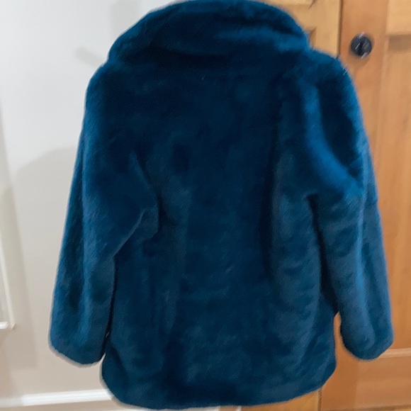 COPY - Heartloom | faux fur blue jacket | s - Picture 6 of 6